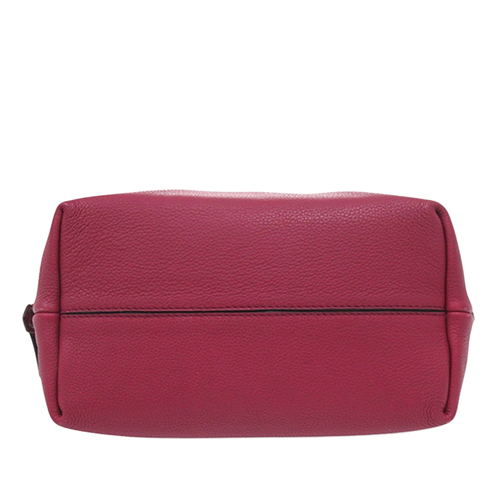 Pre-Loved Fendi Small Leather Double Handle Tote - Picture 3 of 12